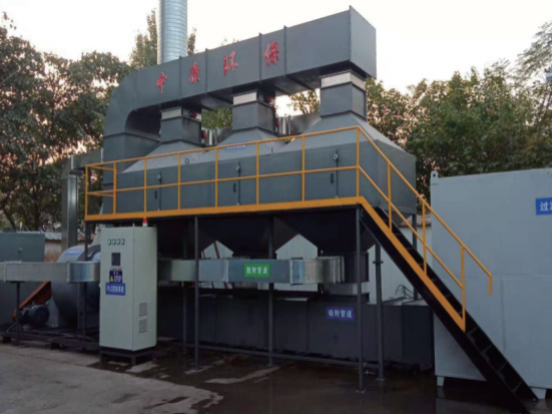 吸咐+脫附+催化燃燒一體化設備工程案例