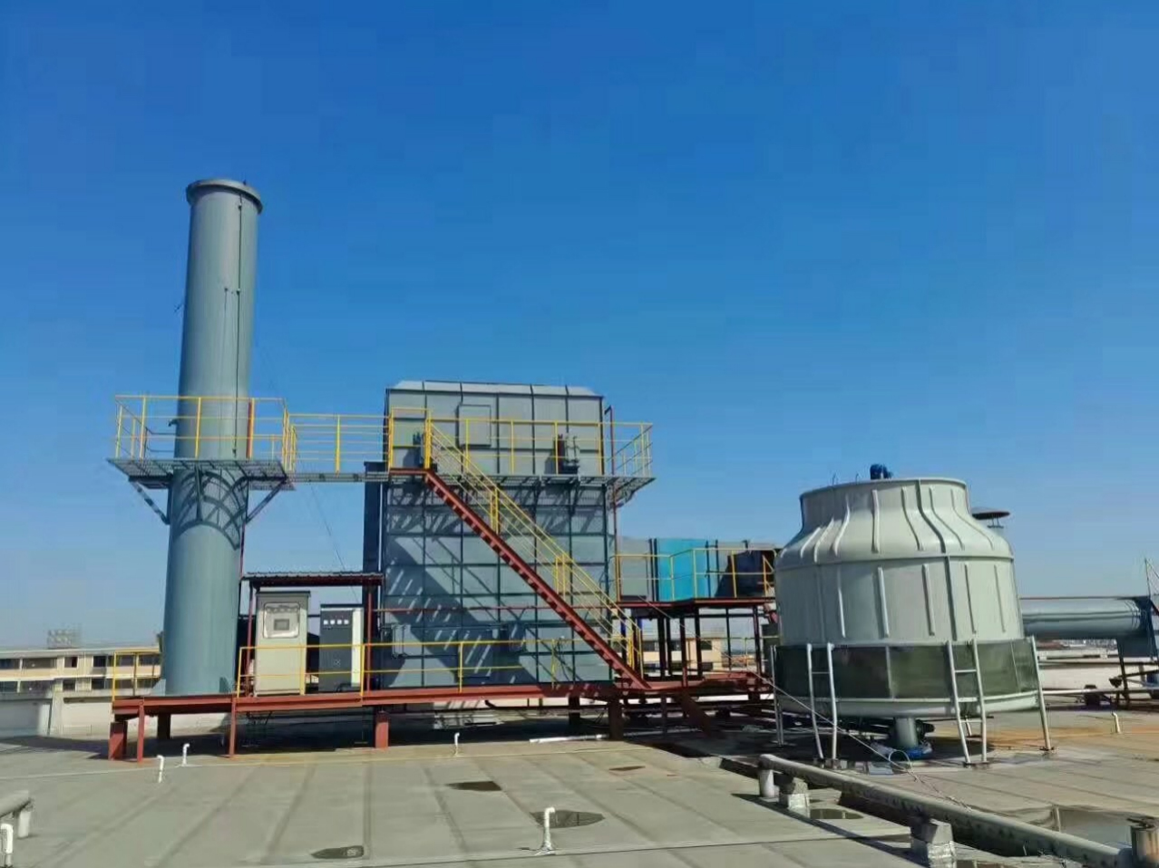 高壓靜電油煙凈化器工程案例